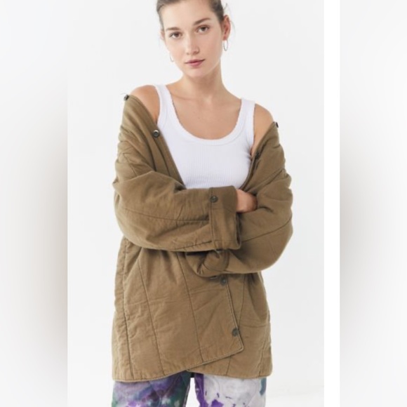 Urban Outfitters - Vintage Czech Buttoned Parka Liner Jacket - Picture 4 of 4